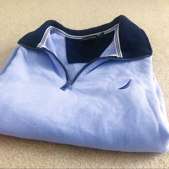 Nautica 1/4 Zip Fleece Sweatshirt - Picture 2 of 6